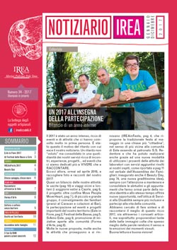 Notiziario n. 34, gennaio/dicembre 2017 - Fondazione IREA