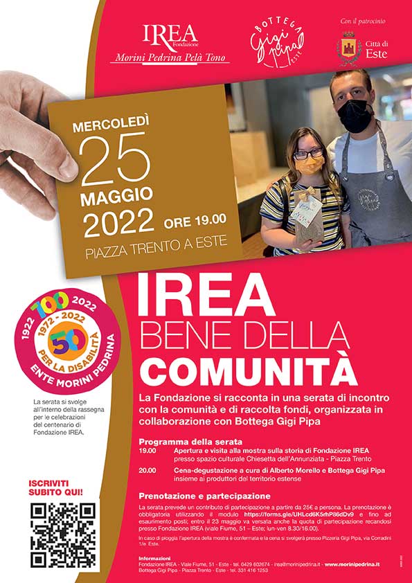 serata raccolta fondi irea